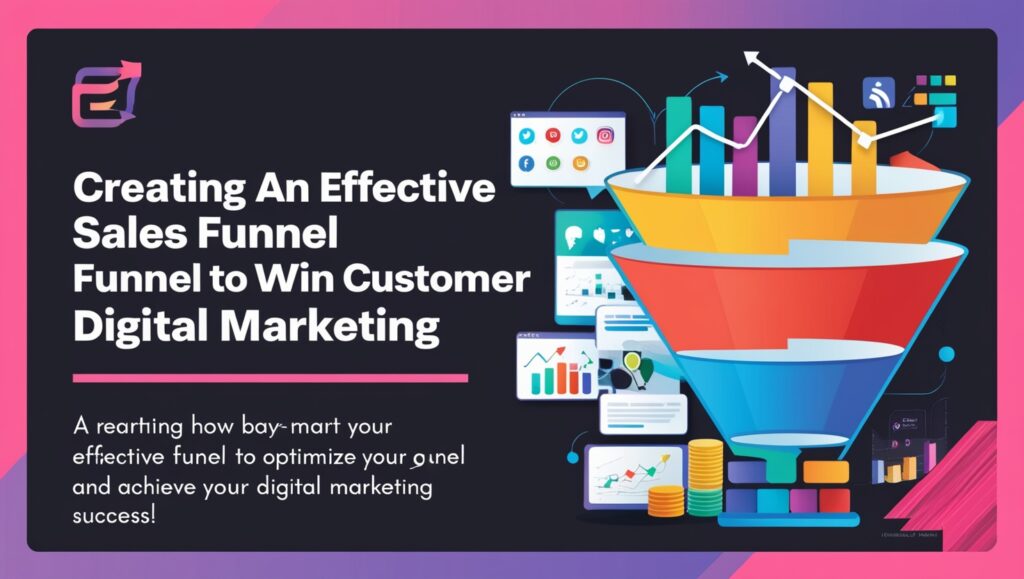 creating an effective sales funnel to win customer digital marketing