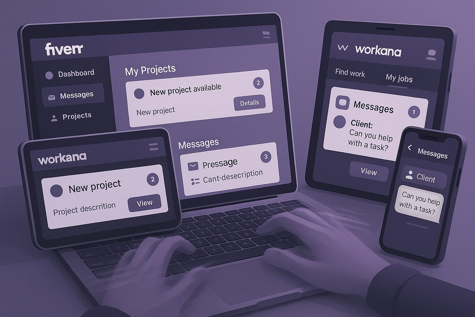 Freelancing em Plataformas Online