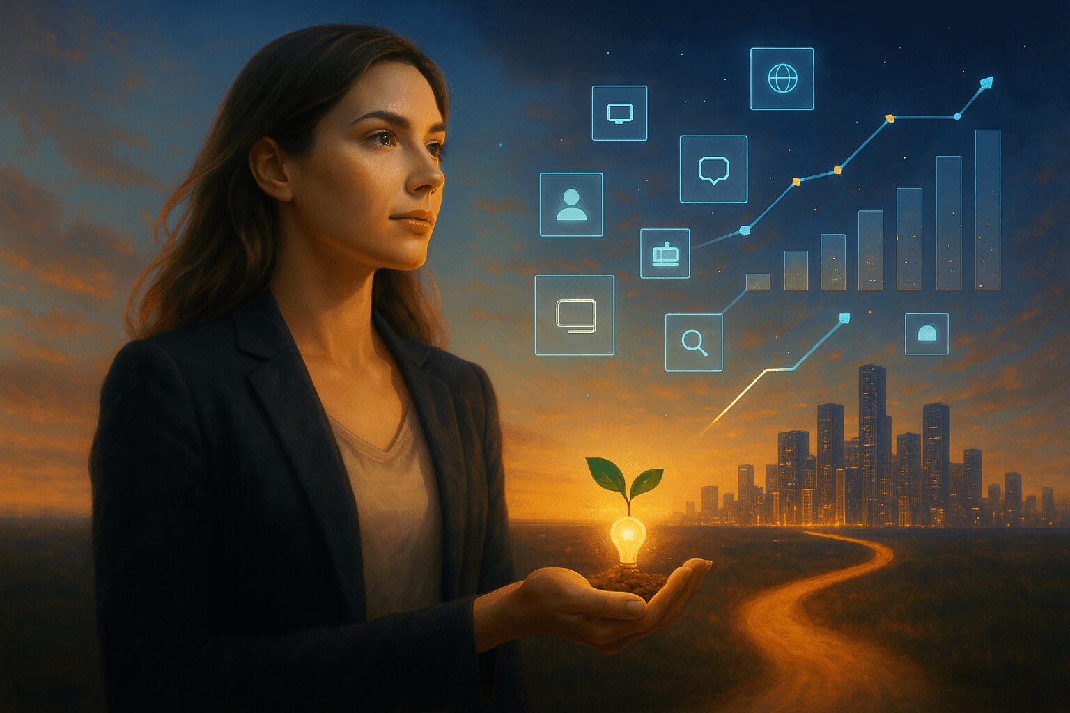 como criar um negócio online do zero