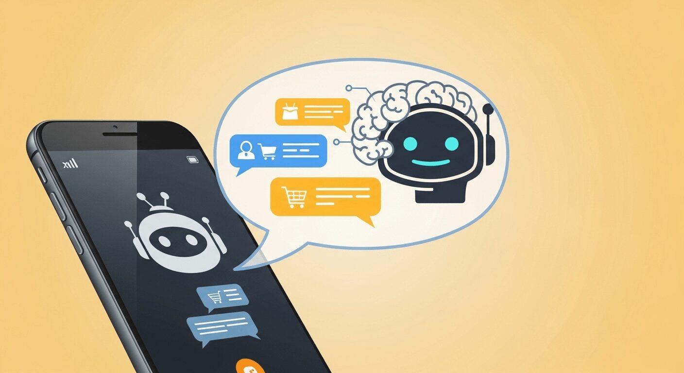 Chatbot com IA gratuito para e-commerce iniciante, oferecendo atendimento ao cliente 24/7 e auxiliando nas vendas para melhorar a experiência de compra