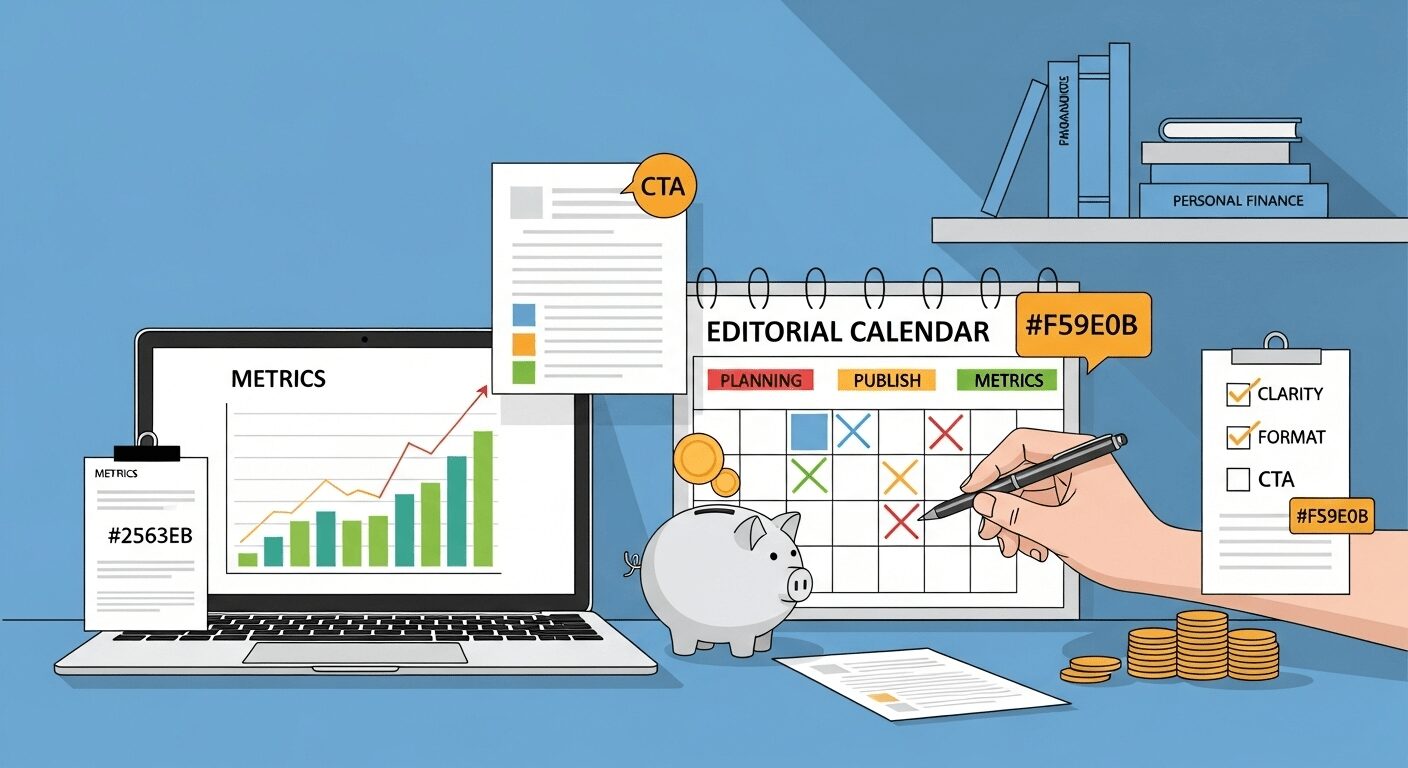 ideias de conteúdo para blog de finanças pessoais