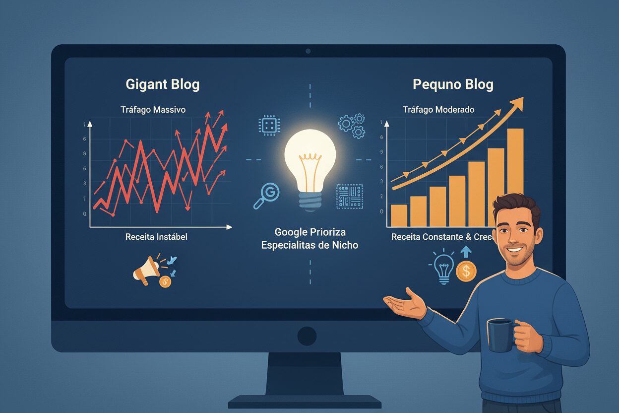 Por que blogs pequenos ainda são uma fonte real de renda em 2025
