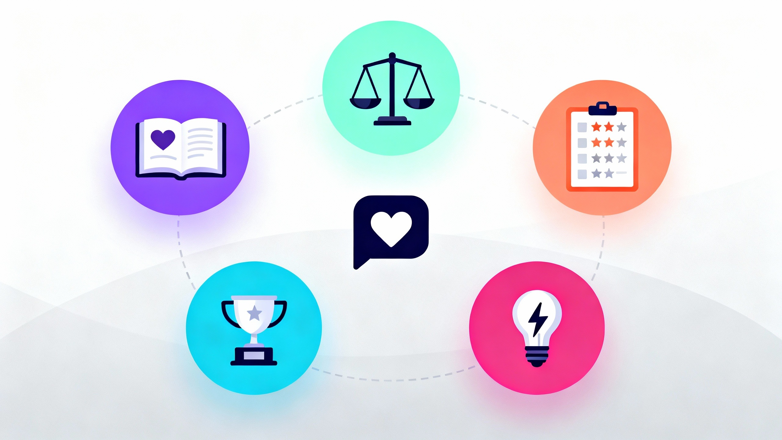 Infográfico com 5 padrões vencedores de posts Facebook: storytelling, pergunta polarizante, lista, case e controvérsia