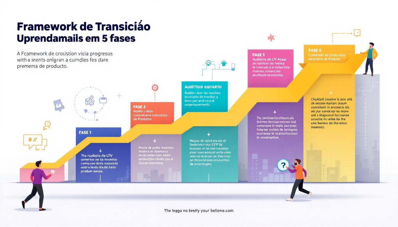 Framework em 5 fases para sair de lançamentos e construir receita recorrente previsível em negócios digitais sustentáveis