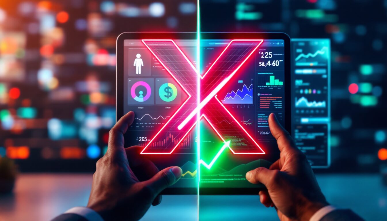 Contraste entre segmentação demográfica básica inadequada e segmentação comportamental avançada com múltiplas camadas de dados