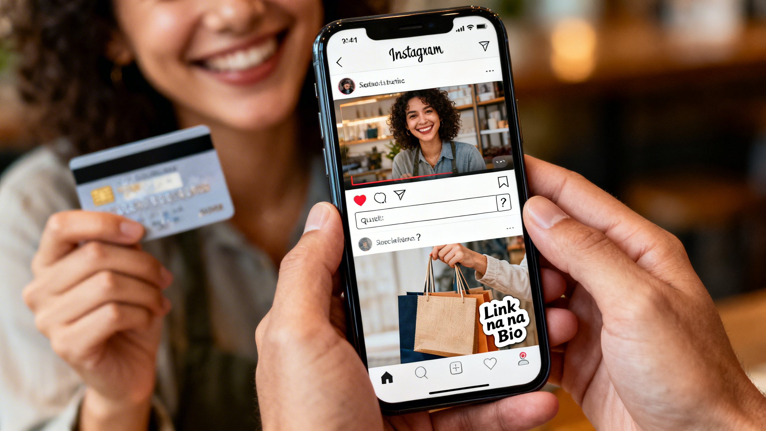 Sequência de Instagram Stories que gera uma venda, ilustrando como vender com Stories e Reels de forma natural e eficaz.