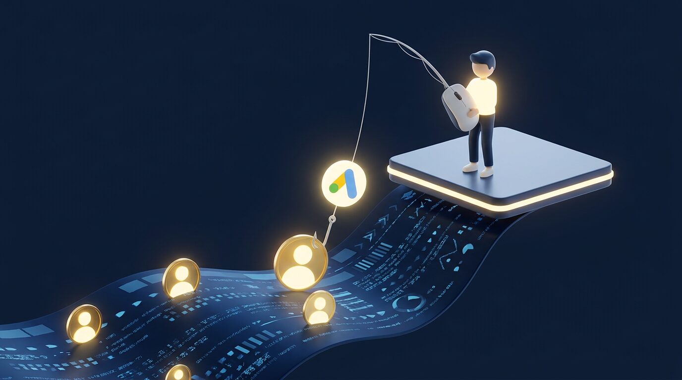 Um afiliado usa a estratégia do GPA 3.0 para dominar o Google Ads para afiliados, atraindo clientes com alta intenção de compra.
